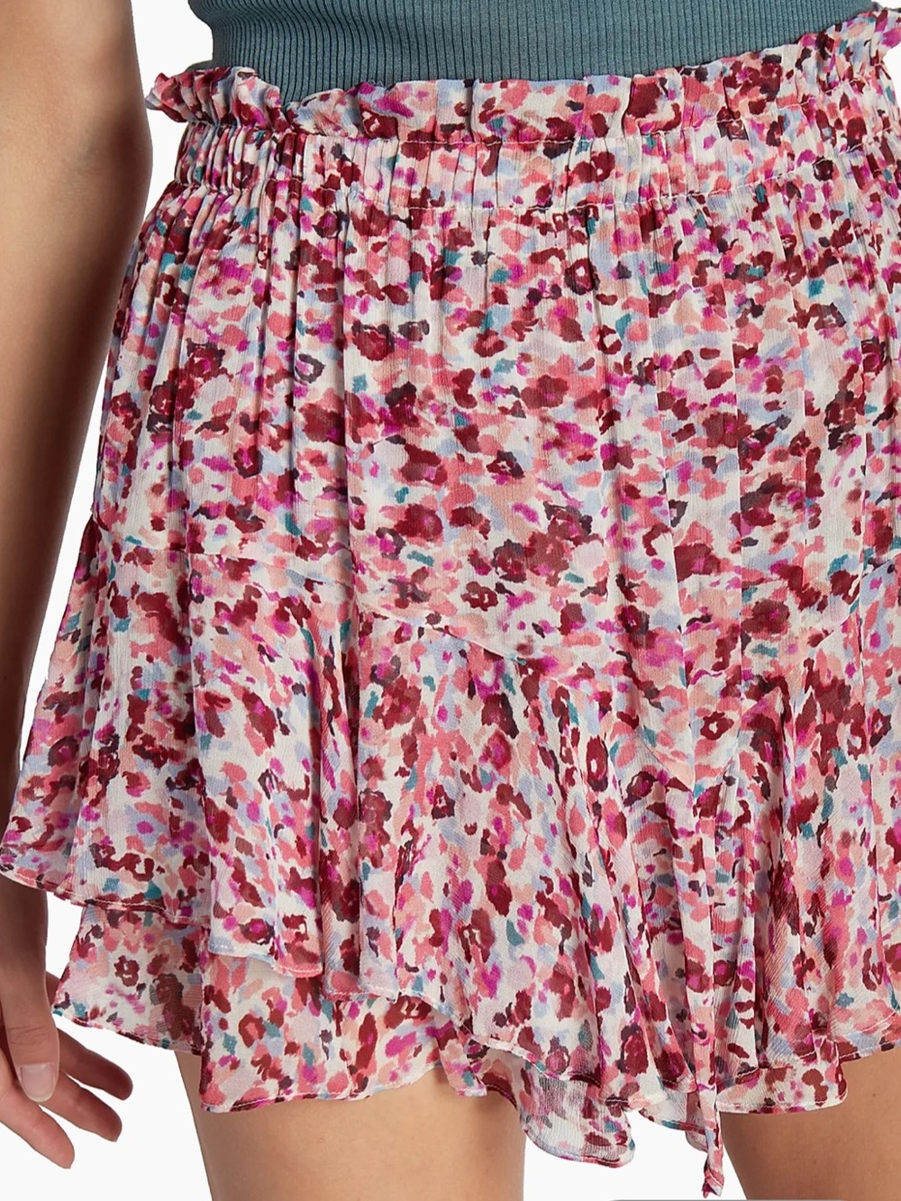 Isabel Marant Floral Pink Skirt